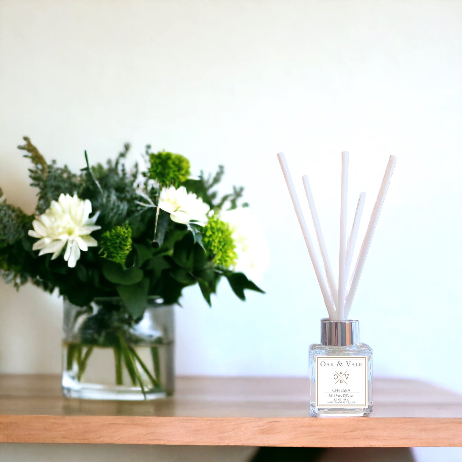 Mini Reed Diffuser Vial CHELSEA MINI REED DIFFUSER - Oak & Vale
