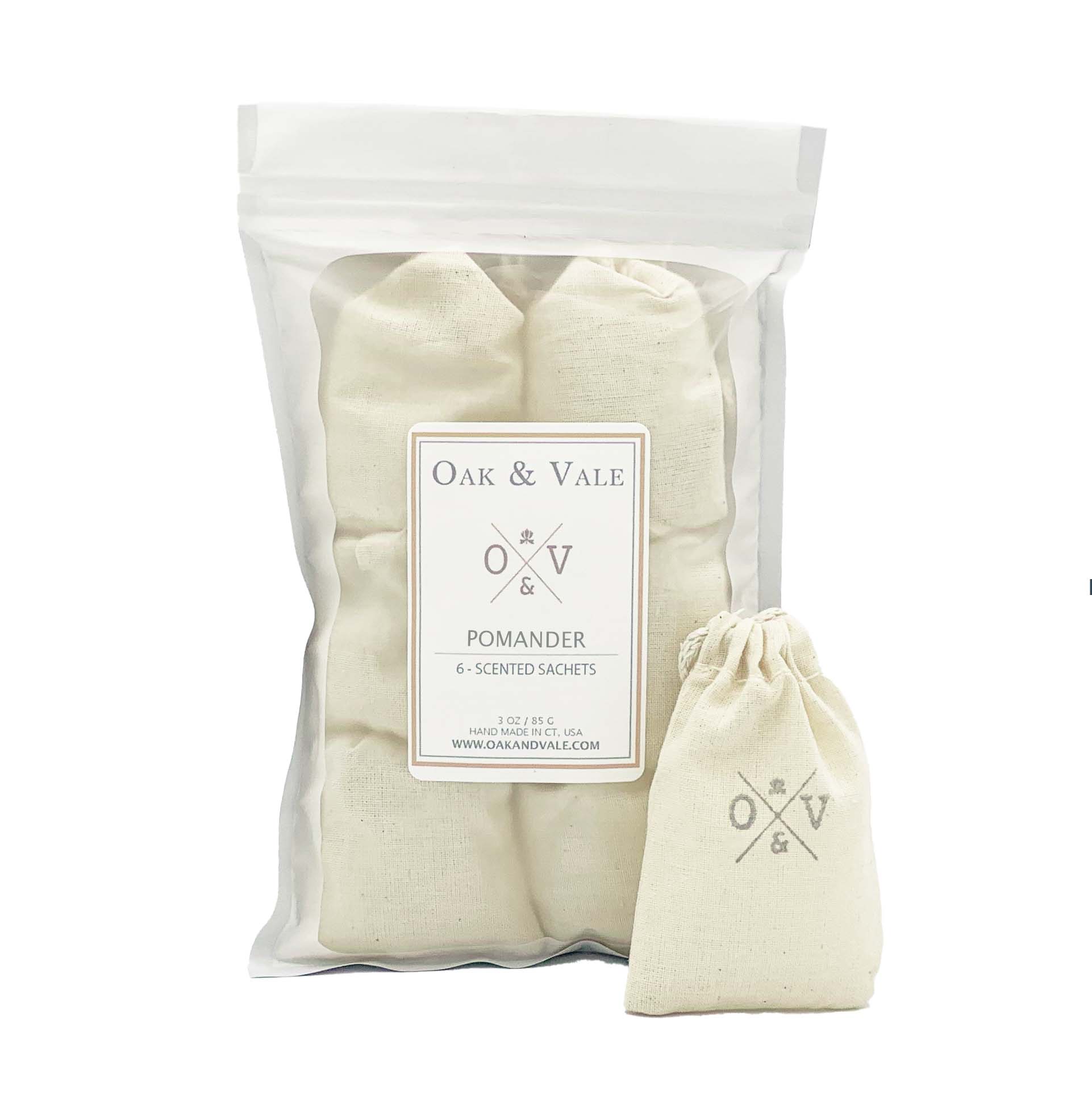 POMANDER SCENTED SACHET Package of Six